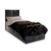 BOXBETT LENA 80 80x200 cm mit Matratze und Topper - Grau - Grau, Holz (80/200cm) - MASSENO