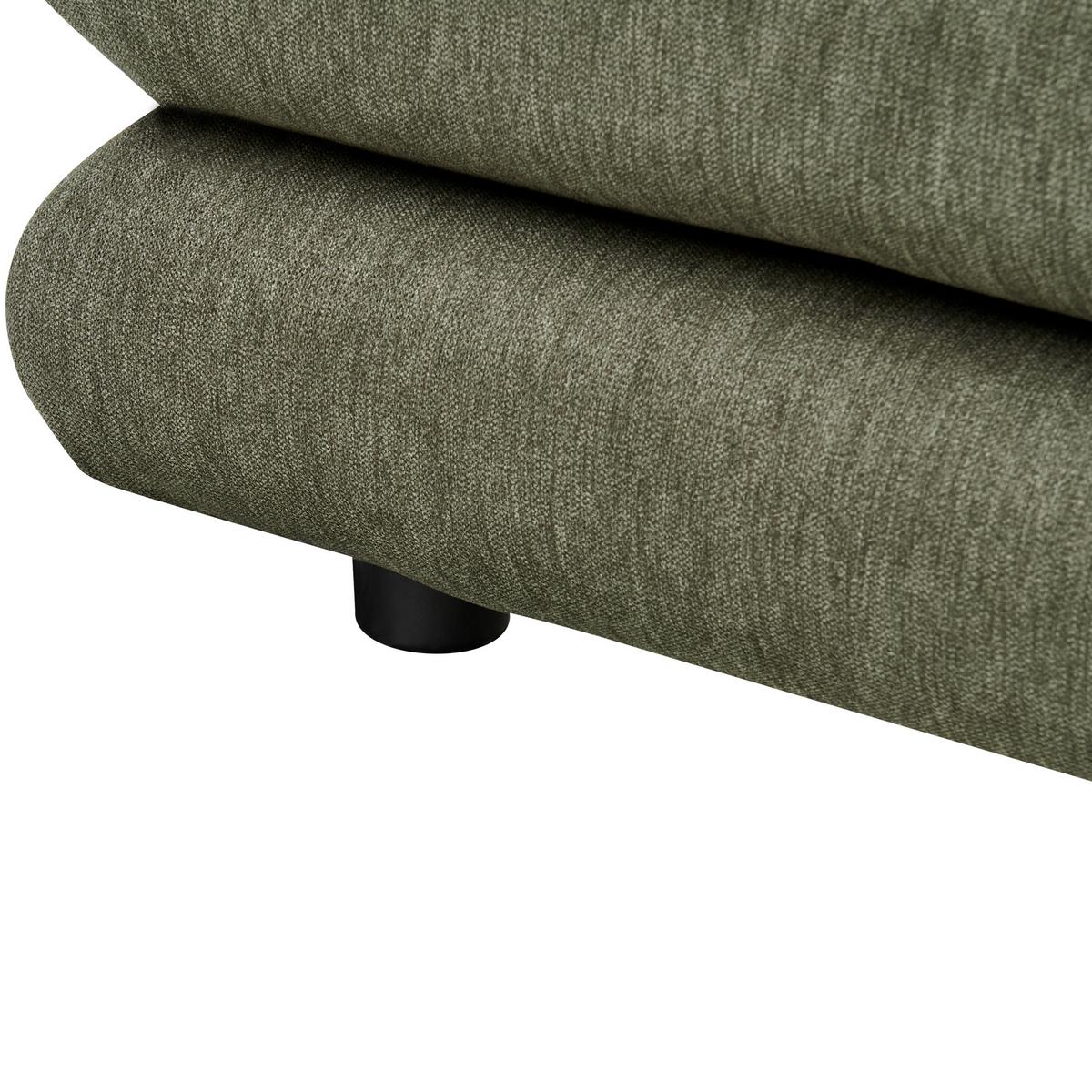 POLSTERBETT mit Lattenrost 180x200 cm Grün Lavardens - Grün, Textil (180/200cm) - Beliani
