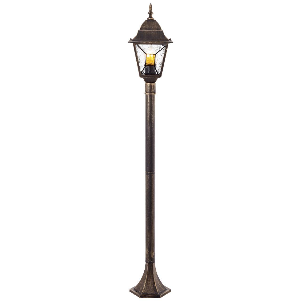 AUSSENSTANDLEUCHTE Janel 90984A86 - Schwarz, Metall (18/18/116cm) - Brilliant