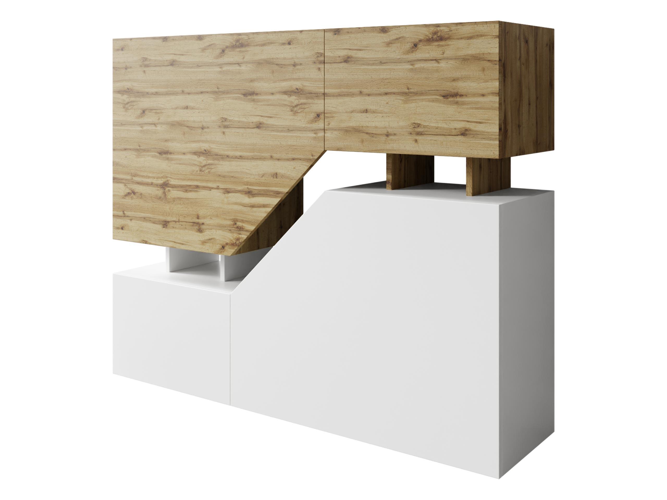 KOMMODE Ceelias - Weiß, Holzwerkstoff (120/100/35cm) - MIRJAN24