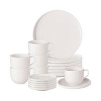 KAFFEESERVICE Afina weiß 18-tlg. - Weiß, Keramik (2/2/2cm) - Villeroy & Boch