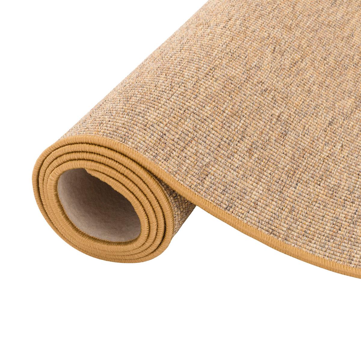 NATUR SISAL-OPTIK TEPPICH TAFF - Nussbaumfarben, Textil (160/200cm) - Snapstyle