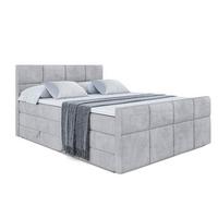 BOXSPRINGBETT ARDENI-Z KING - 140x200 - H3/H4 - Hellgrau - Hellgrau, Holzwerkstoff (140/200cm) - ALTDECOR