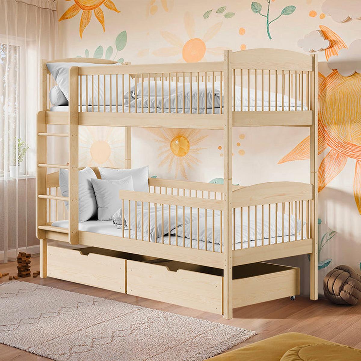 ETAGENBETT 90/200 Ioana Holz - Braun, Holz (90/200cm) - Petits-meubles