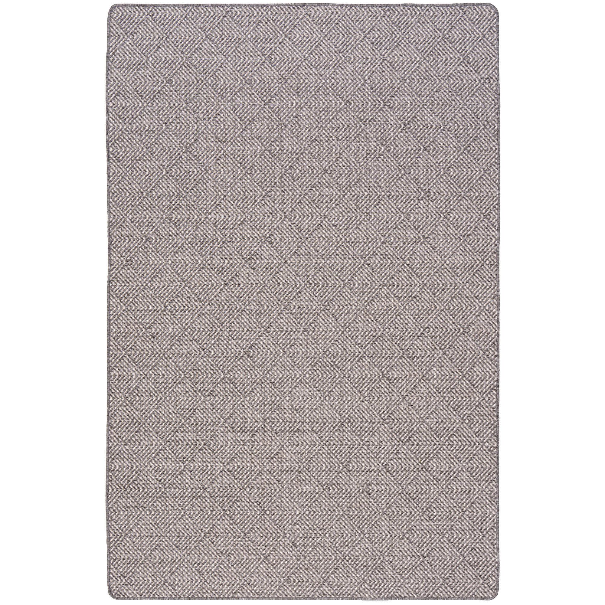 IN- UND OUTDOOR TEPPICH BEIDSEITIG NEWPORT MODERN - Grau, Textil (200/300cm) - Snapstyle