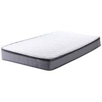 TASCHENFEDERKERNMATRATZE hart 90/200/20 cm Splendour - Weiß, Textil (90/200cm) - Beliani