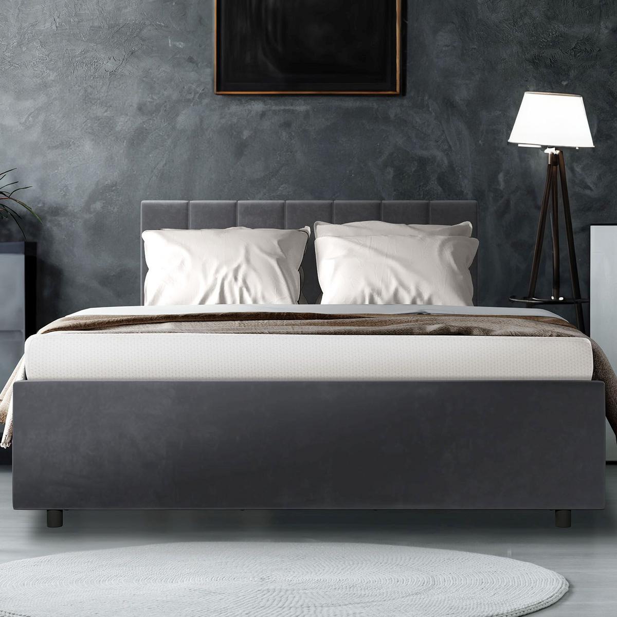 KALTSCHAUMMATRATZE 80x160 cm - Weiß, Textil (80/160cm) - Juskys