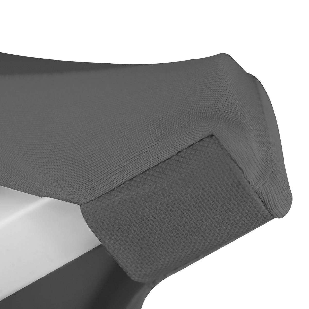 STEHTISCHHUSSE Stella Ø 80cm Anthrazit (5tlg) - Anthrazit, Textil (80/110cm) - Beautissu 