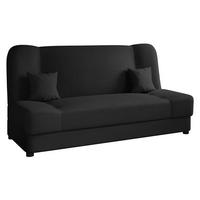 SCHLAFSOFA Jonas - Schwarz, Holz/Textil (195/86/87cm)