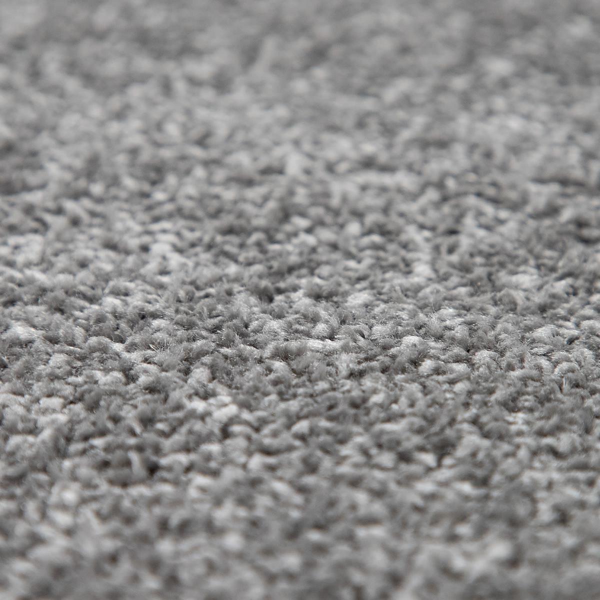 KURZFLORTEPPICH Waschbar, einfarbig, Anthrazit, Ø 120 cm - Anthrazit, Textil (120/120cm) - KADIMA DESIGN
