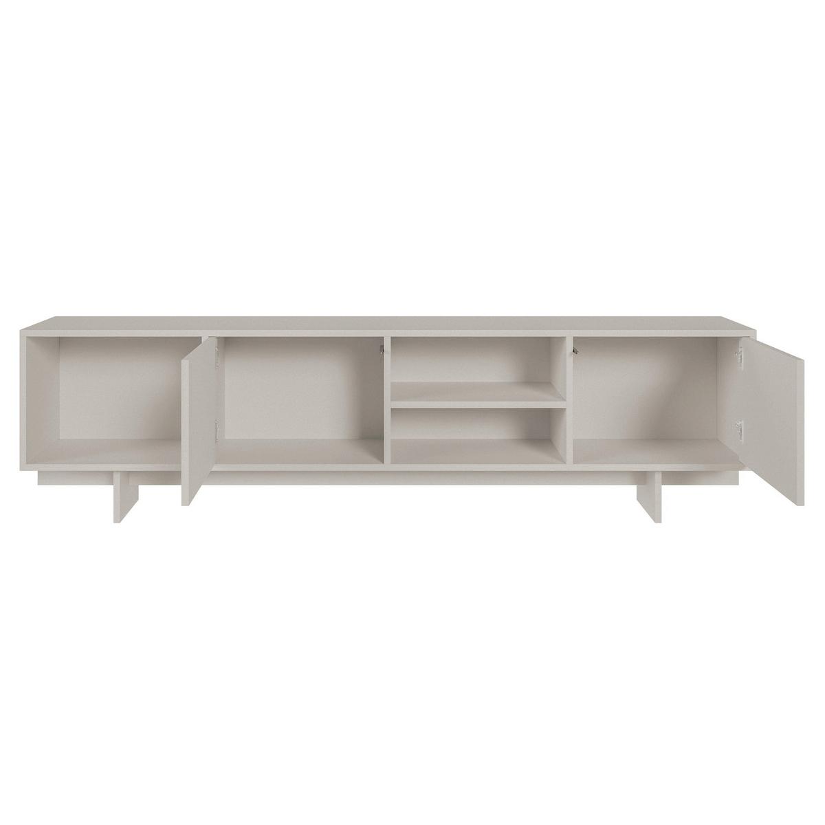 TV-LOWBOARD Sanva KASCHMIR 200 CM - Kaschmir, Holzwerkstoff (200/55/35cm) - Selsey
