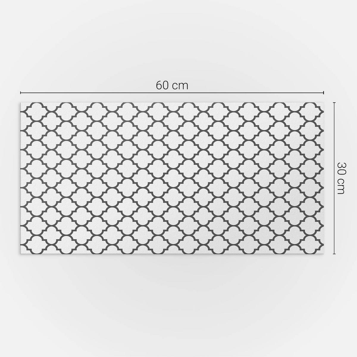WANDPANEEL 6x 60x30 cm selbstklebend Jornisse - Schwarz, Kunststoff (30/1.6/60cm) - Wallfluent