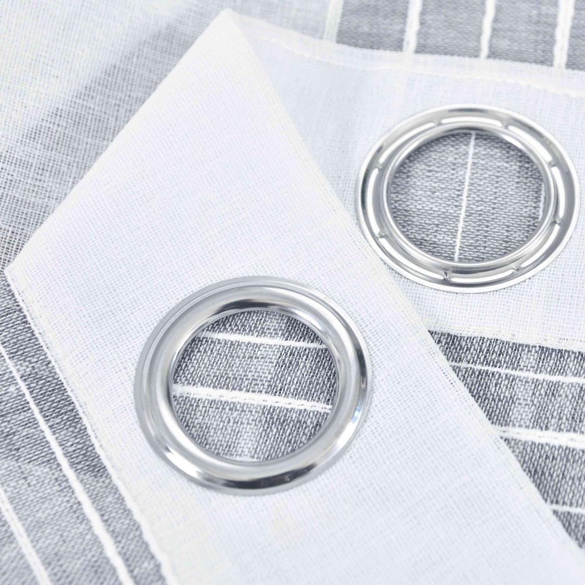 VORHANG »Frankfurt« HxB 245x140 cm Grau - Grau, Textil (140/245cm) - Gardinenbox