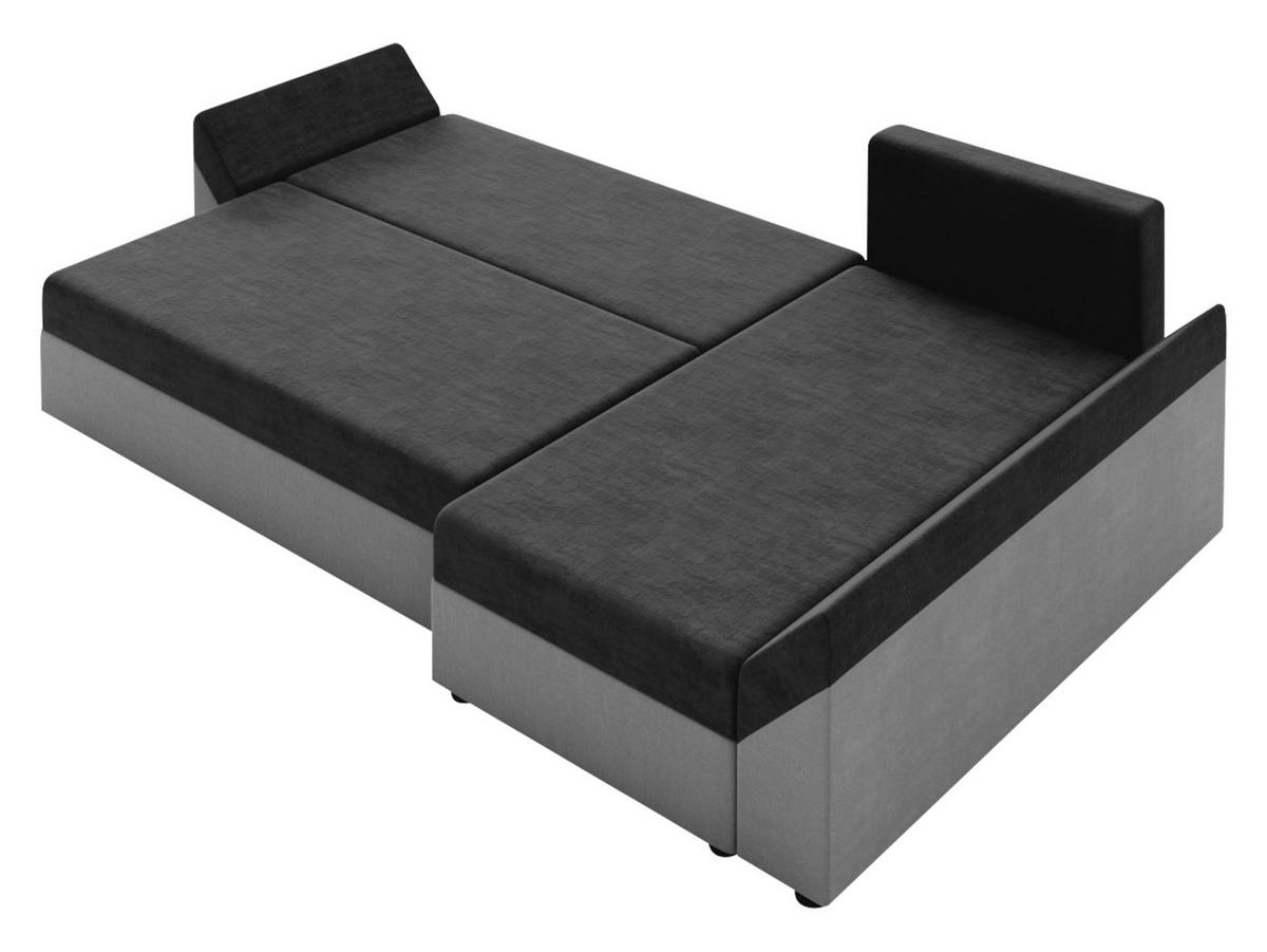 ECKSOFA Dante L - Beige/Schwarz, Holz/Kunststoff (240/140cm) - MIRJAN24
