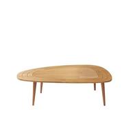 COUCHTISCH mit abgerundeten Kanten 115/50/38 cm - Eschefarben, Holzwerkstoff (136/50/38cm) - Calicosy