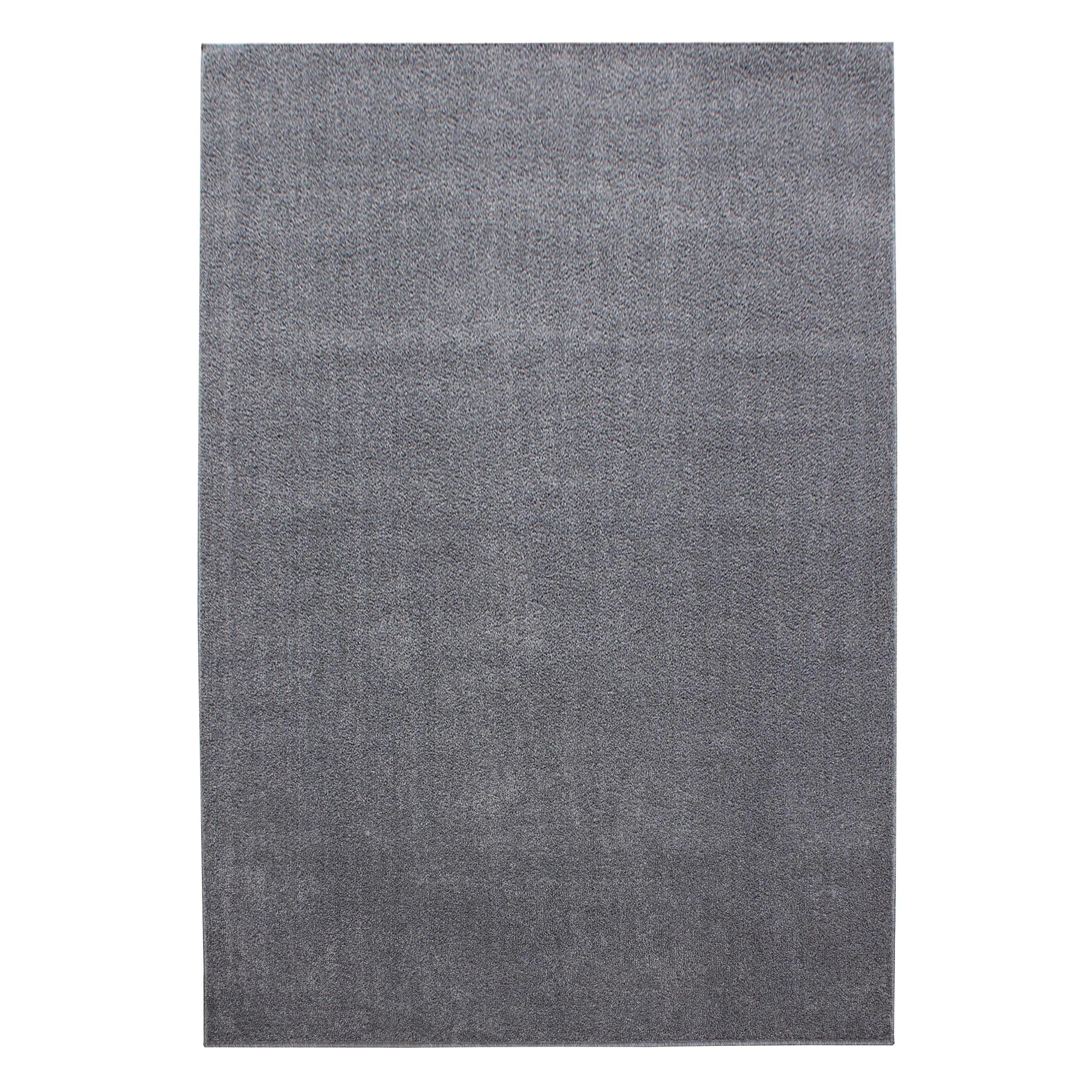 TEPPICH Kurzflor MAIN in Hellgrau, einfarbig, 200 x 290 cm - Grau, Textil (290/200cm) - KADIMA DESIGN