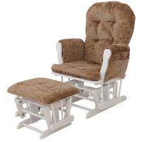 RELAXSESSEL Braun, Weiß - Braun/Weiß, Textil (75/100/71cm) - MCW