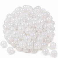BÄLLEBAD-BÄLLE 50 Stück, Transparent, 5.5 cm - Multicolor, Kunststoff (5.5/5.5/5.5cm) - Littletom