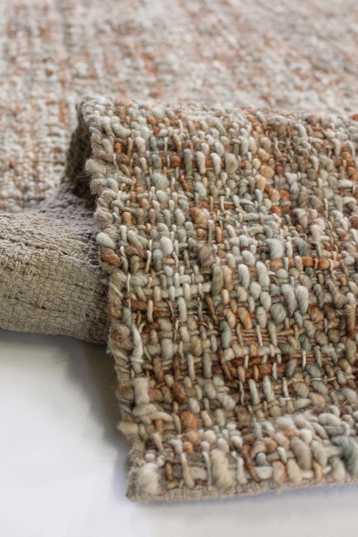 WOLLTEPPICH OTLEY, einfarbig, Terrakotta, 160 x 230 cm - Orange, Textil (230/160cm) - KADIMA DESIGN