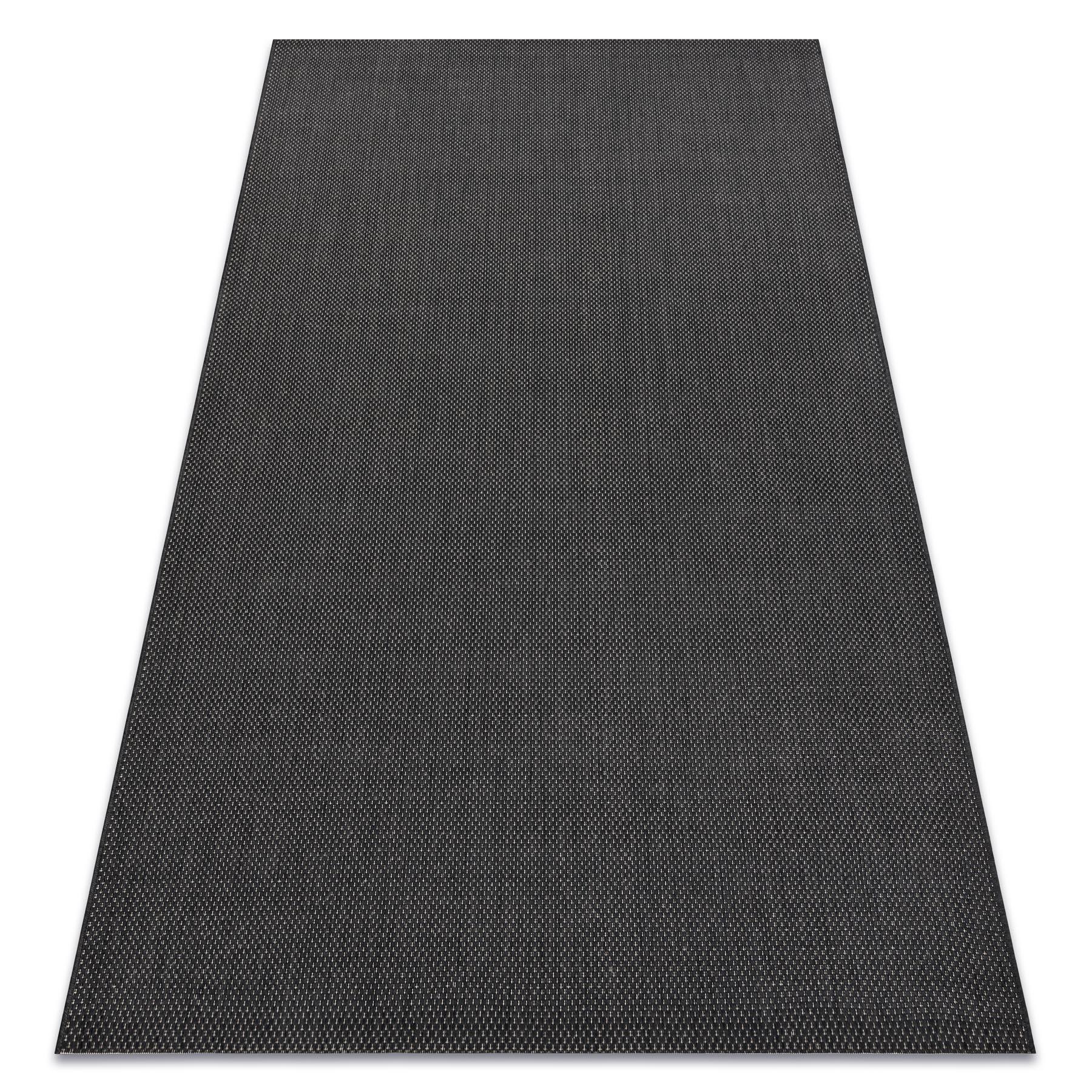 TEPPICH Flat 140/200 cm - Schwarz, Textil (140/200cm) - rugsX
