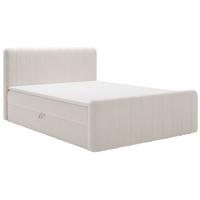 BOXBETT Osteno 180x200 Cremige - Creme, Holz/Textil (180/200cm) - Graingold