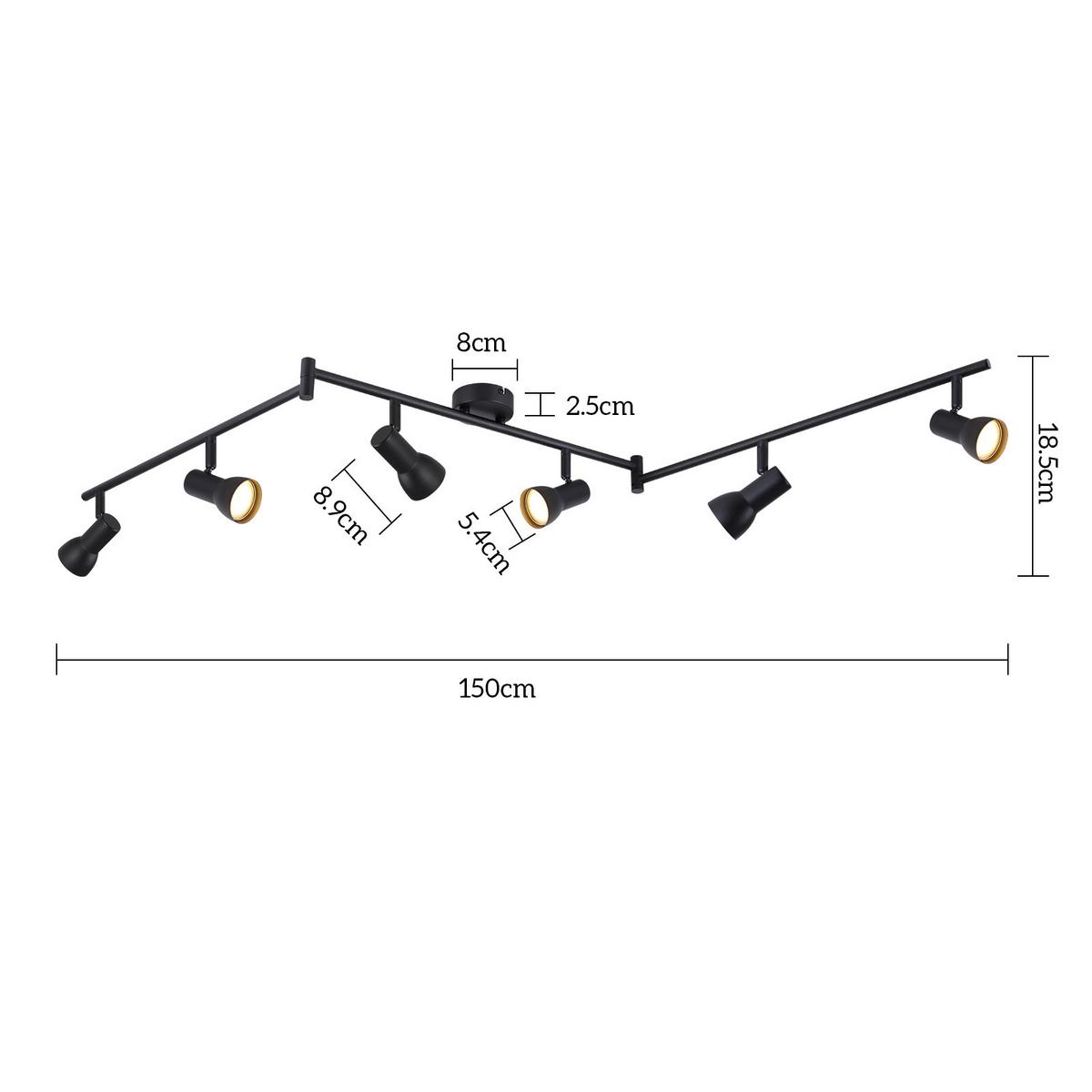 STRAHLER Lyrtholk 8/18.5/8 cm - Schwarz, Metall (8/8/18.5cm) - ZMH