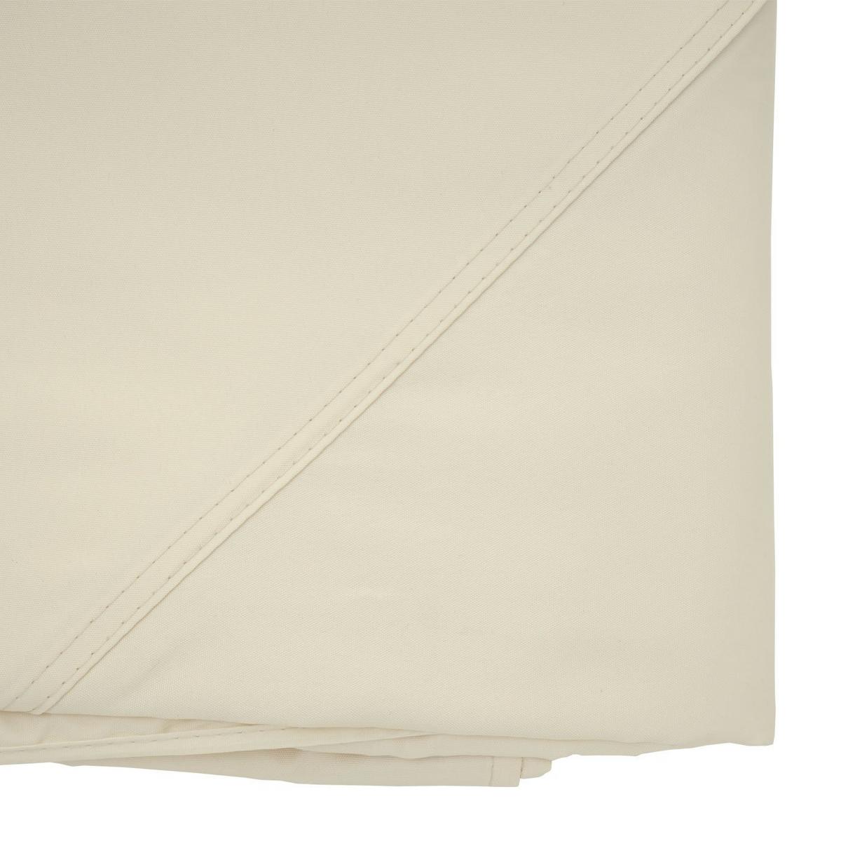 ERSATZBEZUG DACH FÜR PERGOLA CALPE Cremeweiß - Weiß, Textil (380/1/380cm) - MCW