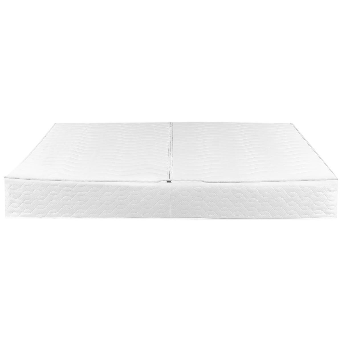 WASSERBETTBEZUG 180/200 cm Weiß Pure - Weiß, Textil (180/200cm) - Beliani
