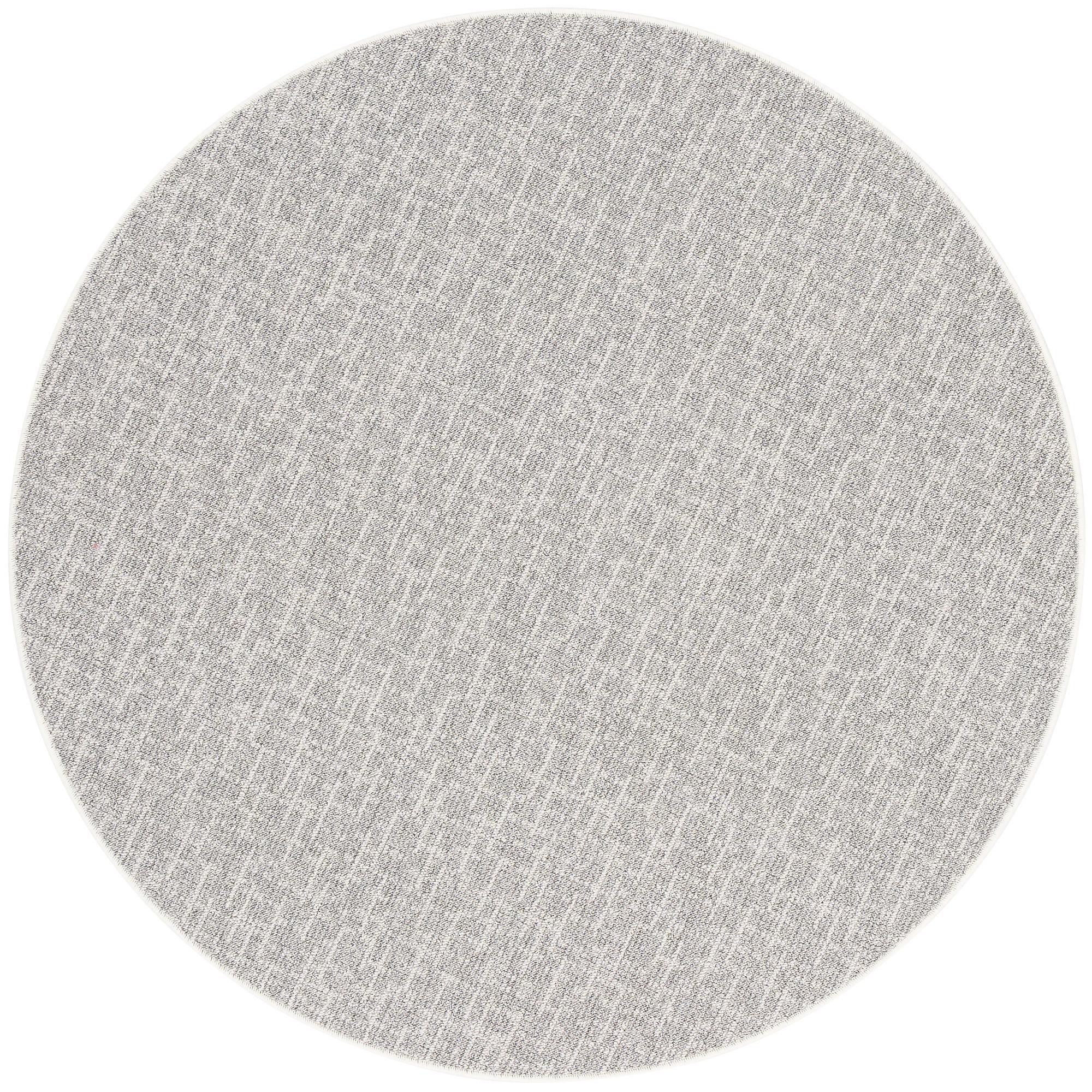 SCHLINGEN DESIGNER TEPPICH NIVA RUND - Creme, Textil (200/200cm) - Snapstyle