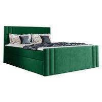 BOXBETT Carmen - H3 - Grün, Holz (160/200cm) - MIRJAN24