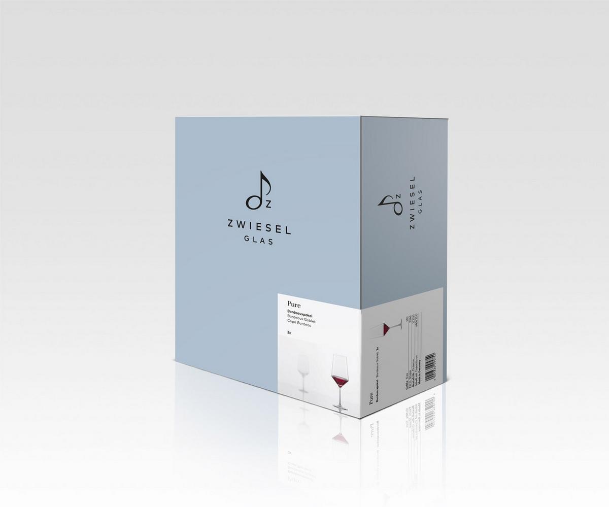 BORDEAUX ROTWEINGLÄSER Pure transparent 680 ml 6er Set - Transparent, Glas (0.68L) - Zwiesel Glas