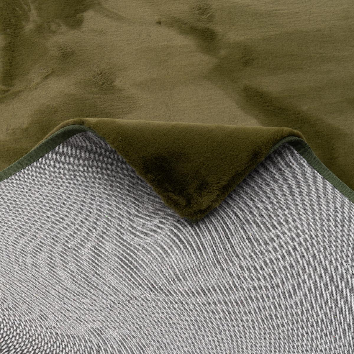 FELLTEPPICH LUXUS SUPER SOFT PLUSH - Dunkelgrün, Textil (70/140cm) - Pergamon
