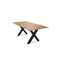MASSIVHOLZTISCH Dagmar 3 160x77x90 Esszimmertisch Wildeiche geölt - Wildeiche, Holz (160/77/90cm) - 58aufmkessel