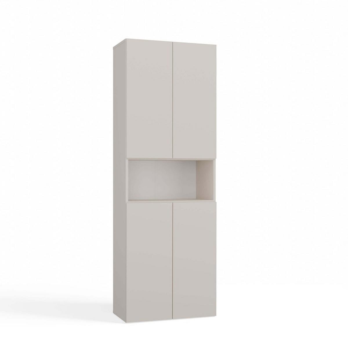 BADEZIMMERSCHRANK Kaschmir 60/174/30 - Kaschmir, Holzwerkstoff (60/174/30cm) - RAUMHIRSCH FURNITURE