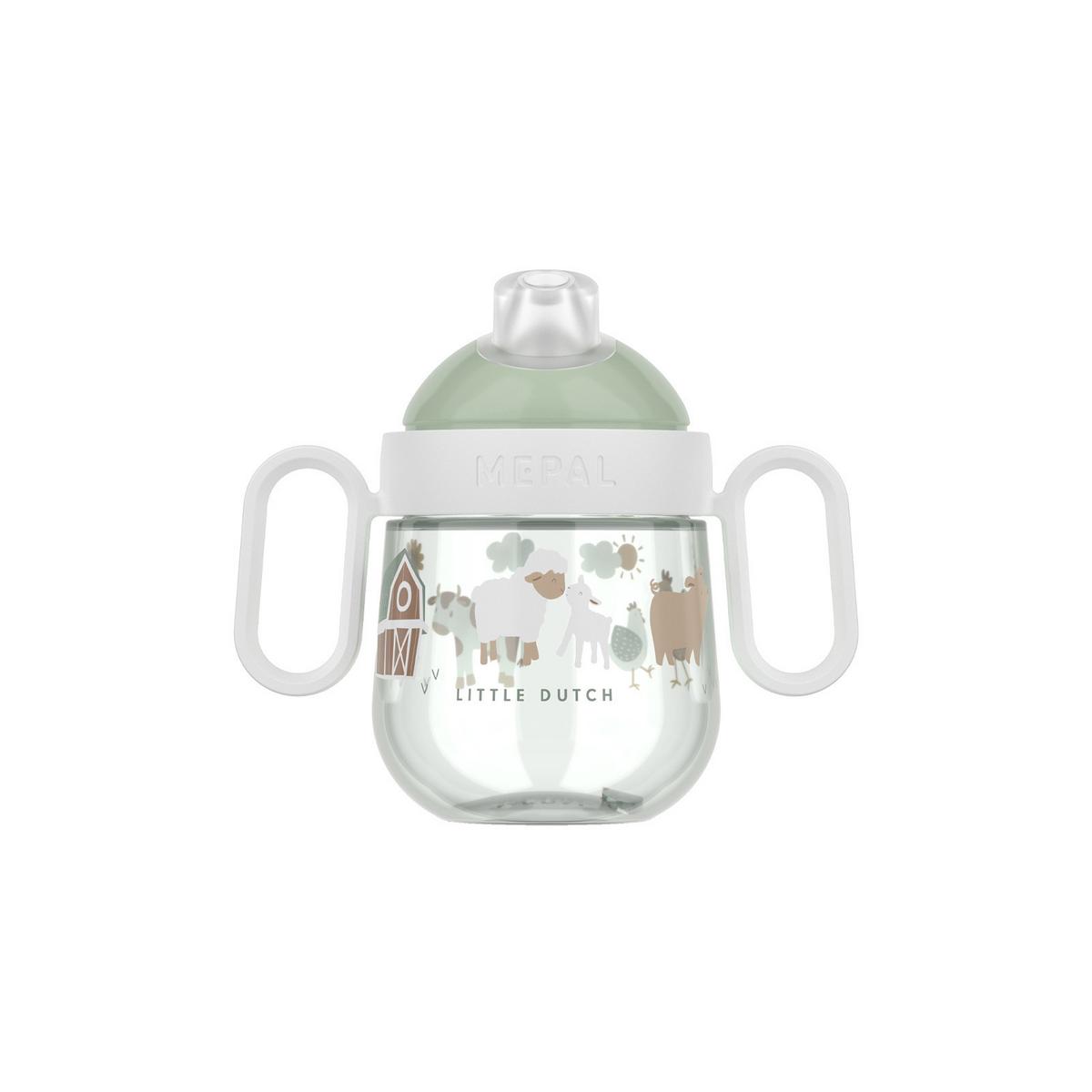 ANTITROPF-TRINKLERNBECHER Mio (2025) Little Farm 200 ml - Grün, Kunststoff (0.2L) - Mepal