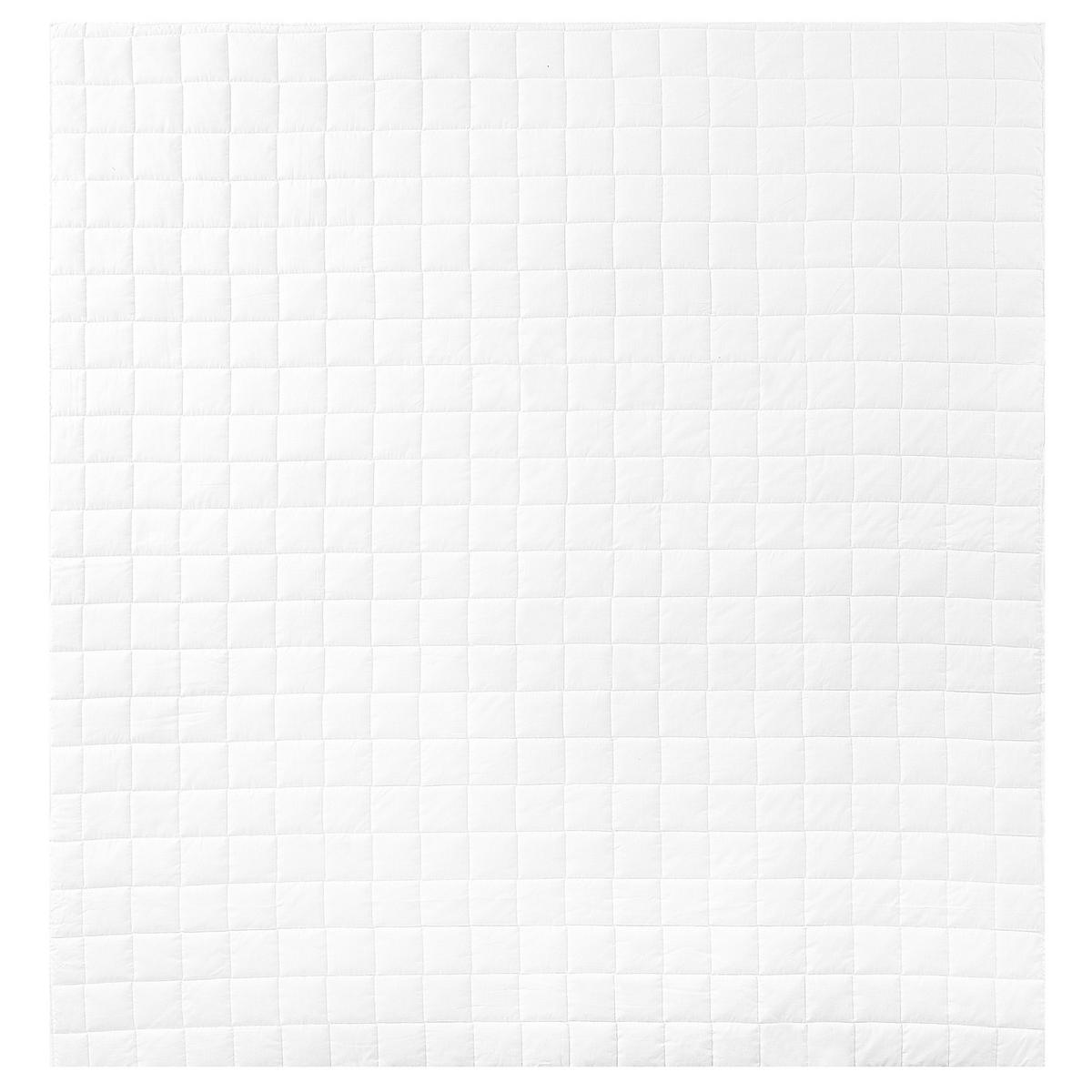 ZWEILAGIGE Bettdecke Polyester 4-Jahreszeiten 200/220 cm Korab - Weiß, Textil (200/220cm) - Beliani
