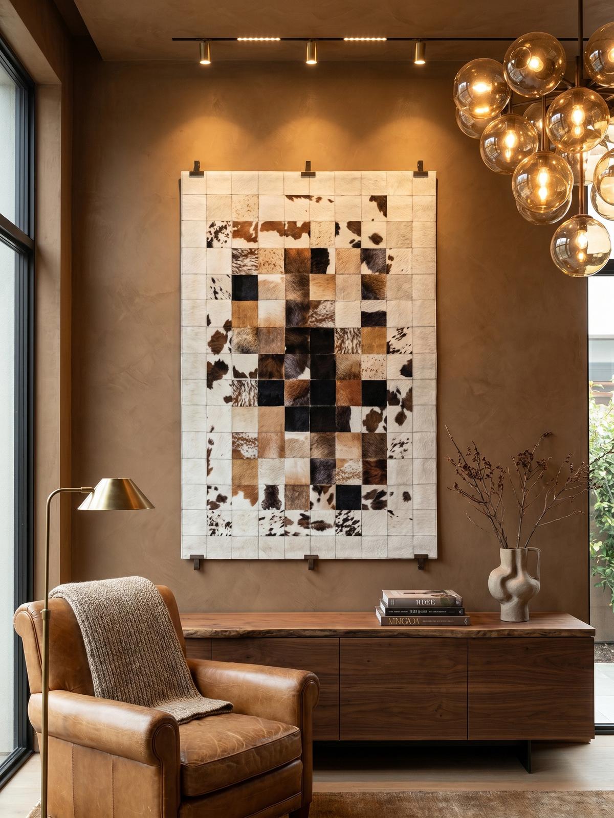 TEPPICH Flachgewebe Waschbar PIZOL in Weiß, im Patchwork-Stil, 140 x 200 cm - Weiß, Textil (200/140cm) - KADIMA DESIGN