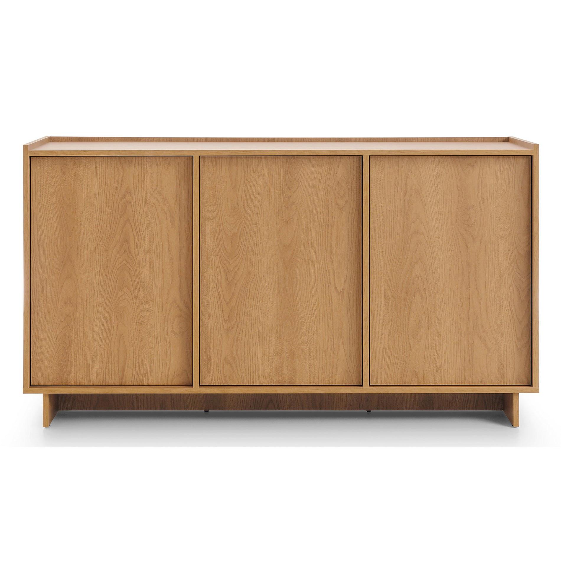 SIDEBOARD Yasumi 147 cm - Eichefarben, Holzwerkstoff (147/82/39cm) - Selsey