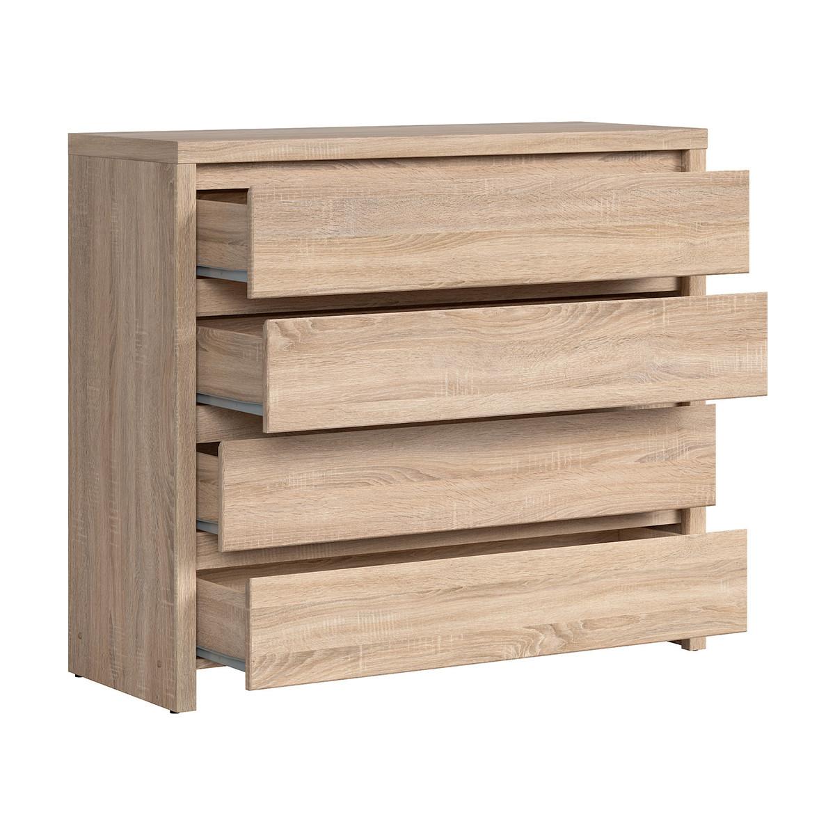 KOMMODE Soren Holz - Braun, Holzwerkstoff (92/105/40.5cm) - Petits-meubles