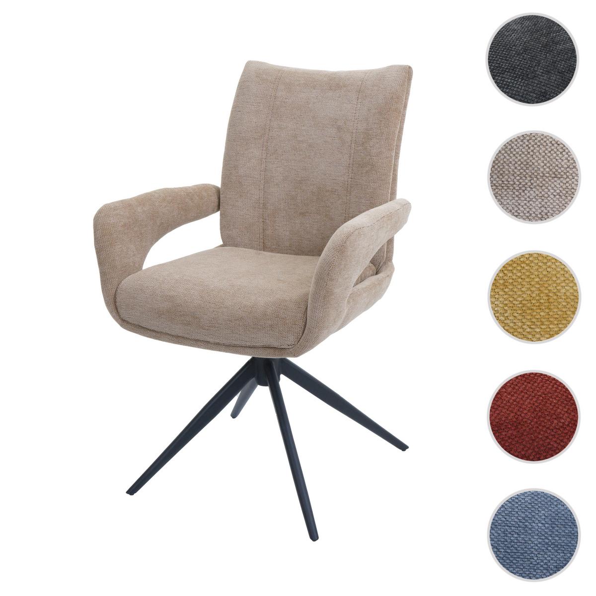 ESSZIMMERSTUHL Braun - Hellbraun/Braun, Textil (60/90/60cm) - MCW