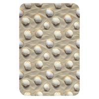 WC-VORLEGER Muscheln - Sand - Maritim WC Teppich 40x60 cm - Sandfarben, Textil (40/1cm) - OnlyWow