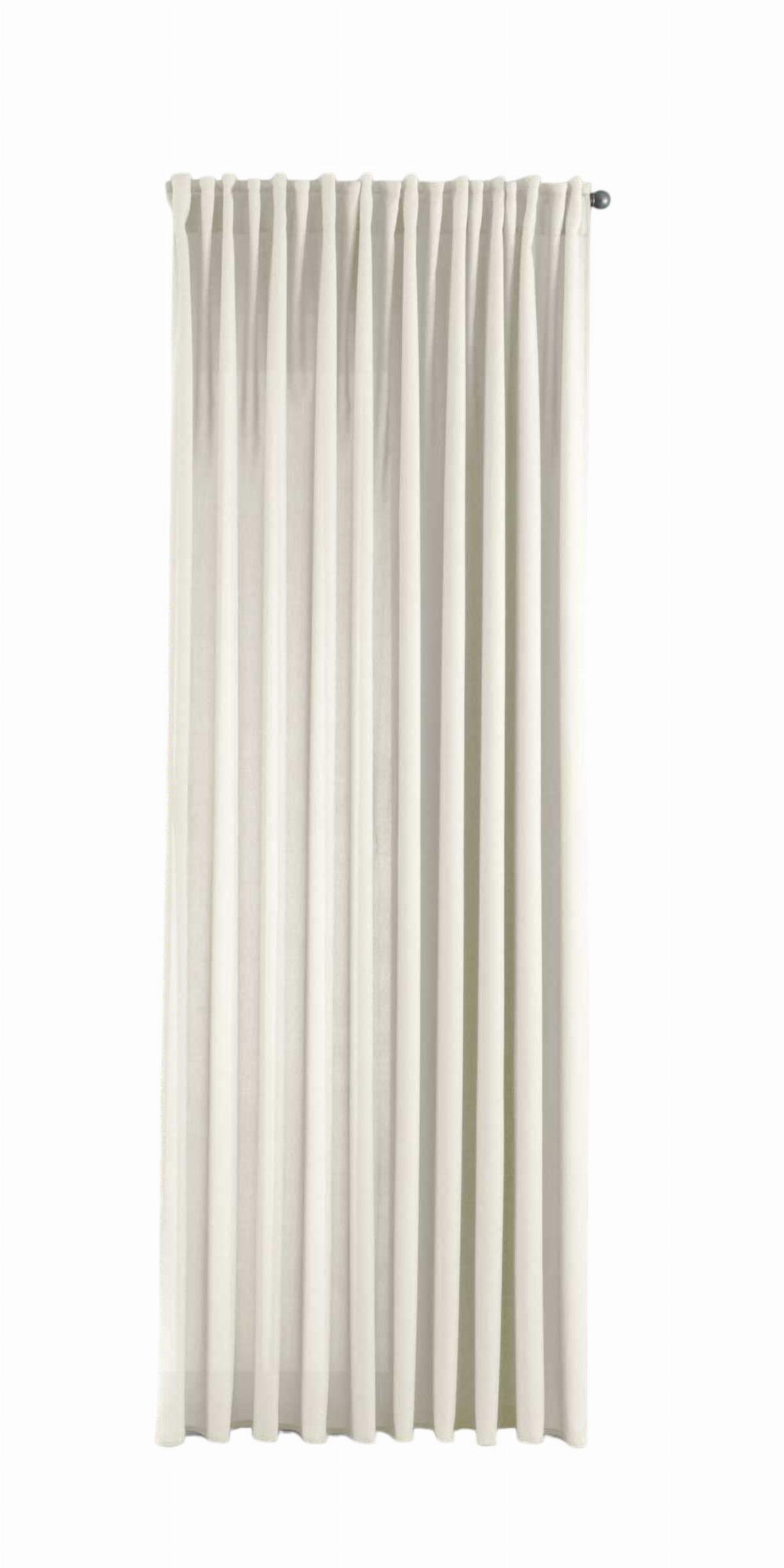 SCHLAUFENGARDINE »Palermo« HxB 250x300 cm Creme - Creme, Textil (300/250cm) - Gardinenbox