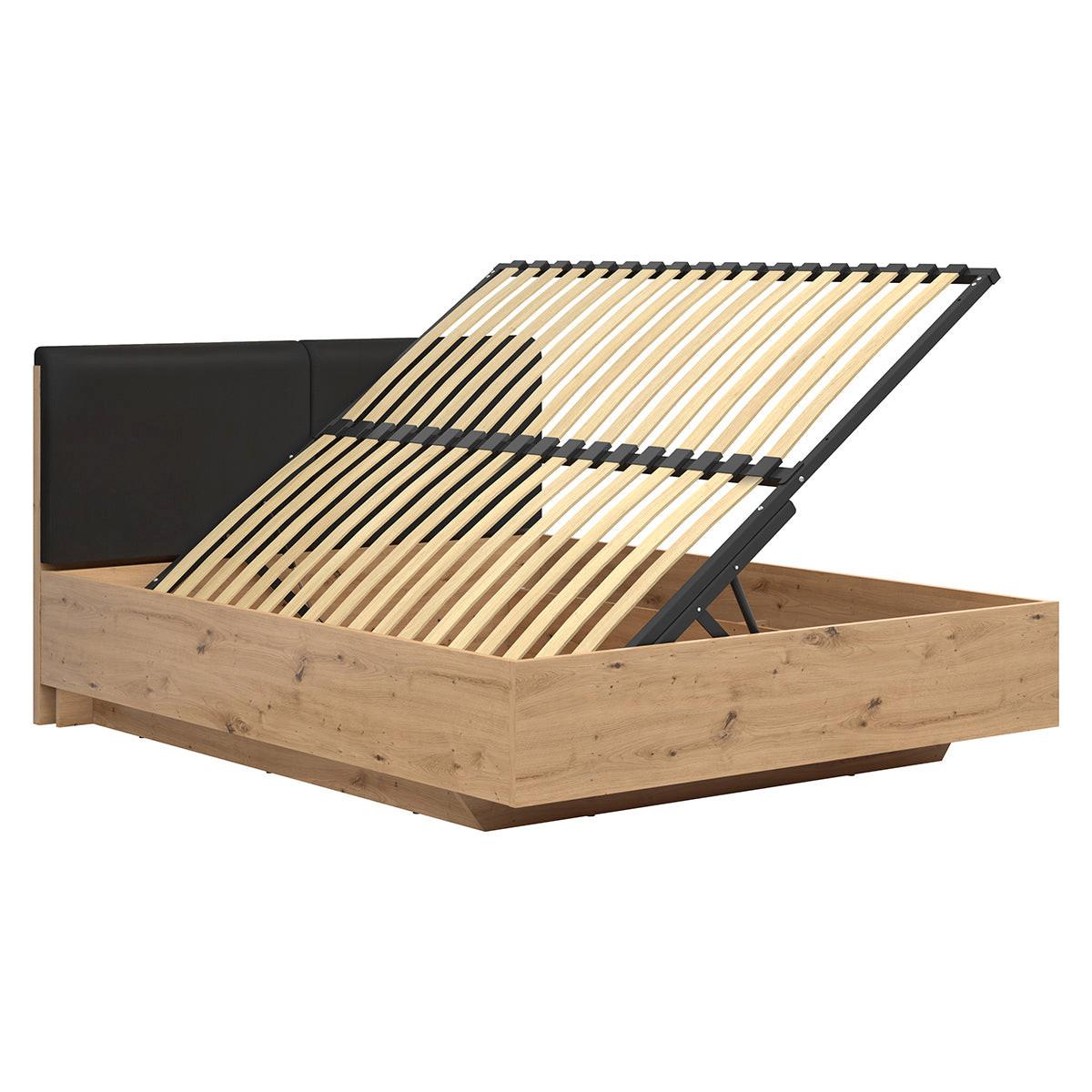 BOXBETT 160/200 Mao Holz - Braun, Holzwerkstoff (160/200cm) - Petits-meubles