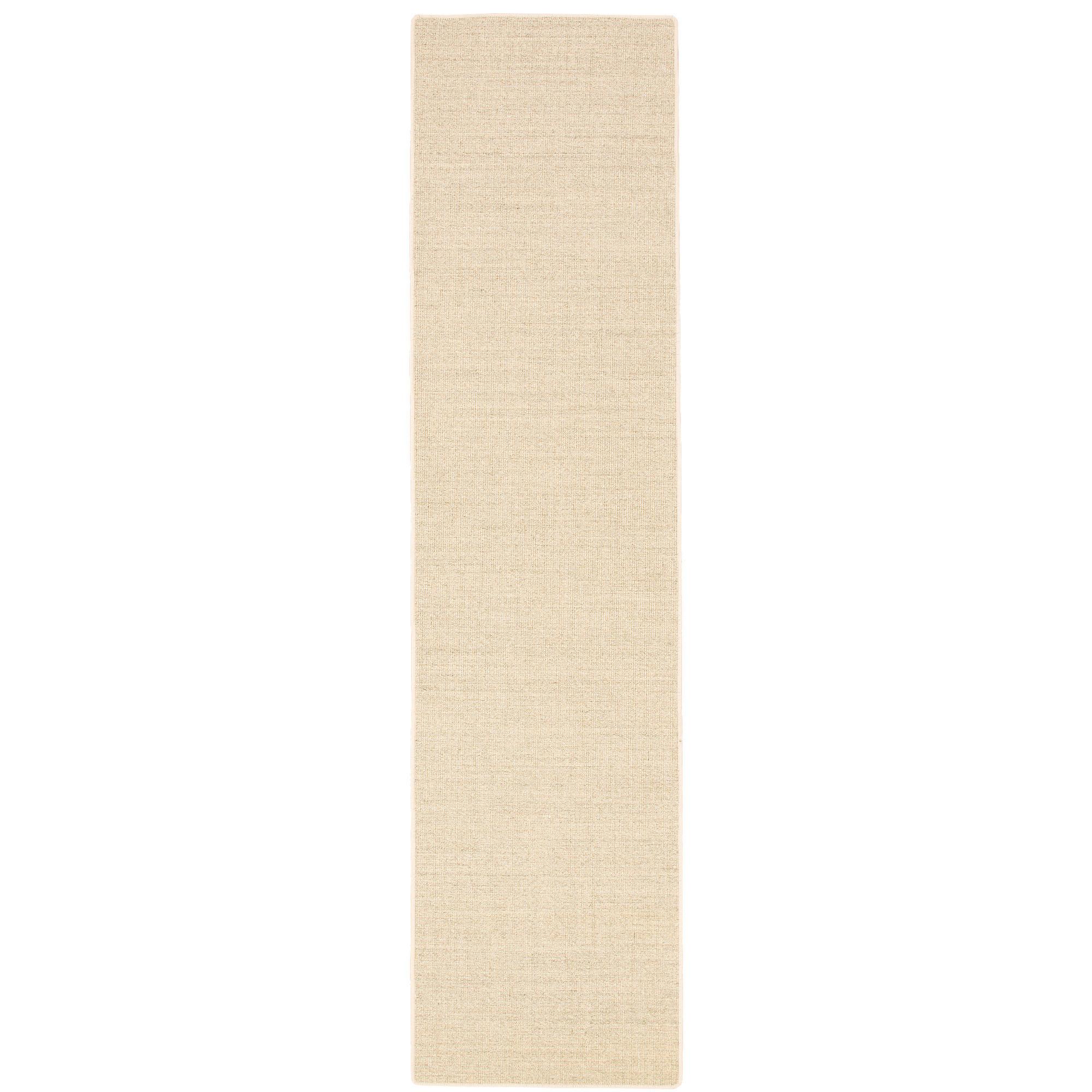 SISAL NATUR LÄUFER TEPPICH - Chromfarben, Textil (100/300cm) - Snapstyle