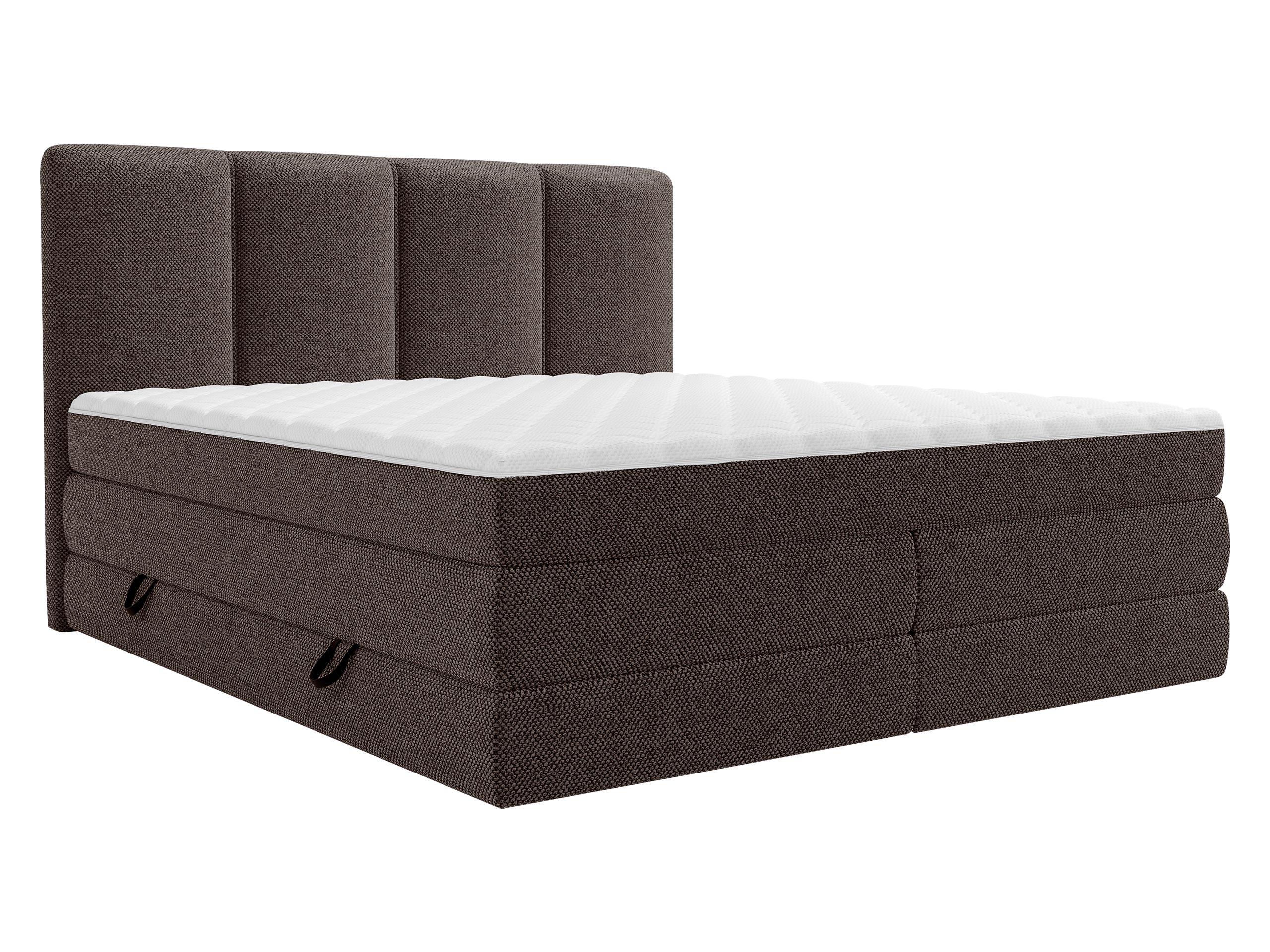 BOXSPRINGBETT Point - Dunkelgrau, Holz/Holzwerkstoff (180/200cm) - MIRJAN24