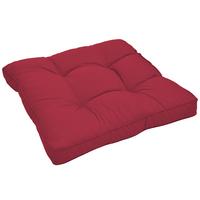 LOUNGEKISSEN Xluna Sitz 60/60/10 cm Rot - Rot, Textil (60/60/10cm) - Beautissu 
