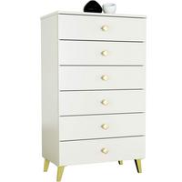 KOMMODE Kaschmir 104/60/37 - Kaschmir, Holzwerkstoff (60/104/37cm) - RAUMHIRSCH FURNITURE