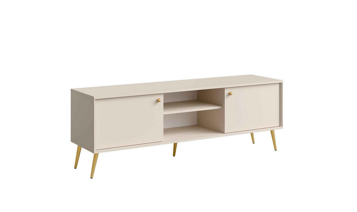 LOWBOARD SFERA 156,2/54,8/40,5 cm, Beige - Beige, Holzwerkstoff (156.2/54.8/40.5cm) - MASSENO