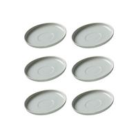 ESPRESSOUNTERTASSEN Jasper mint ø 10.5 cm 6er Set - Mintgrün, Keramik (10.5cm) - Ritzenhoff Breker