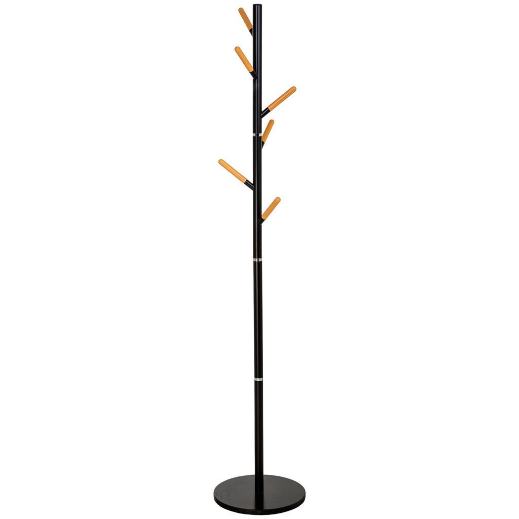 GARDEROBE aus metall - Schwarz, Metall (34/175/34cm) - Wanderlust
